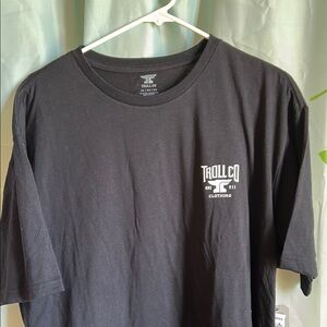 Troll Co Men’s Graphic Black Tshirt